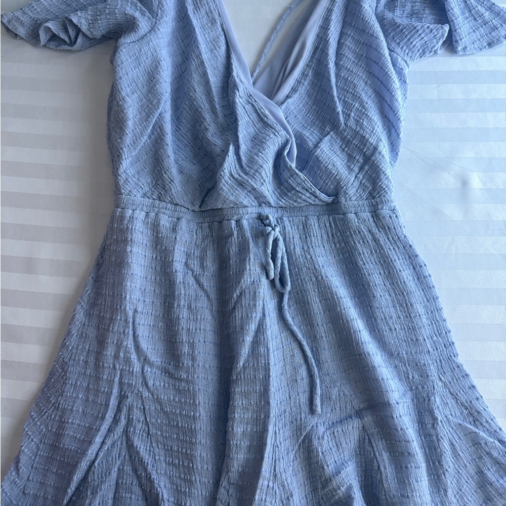 Black Halo Soft Blue Dress